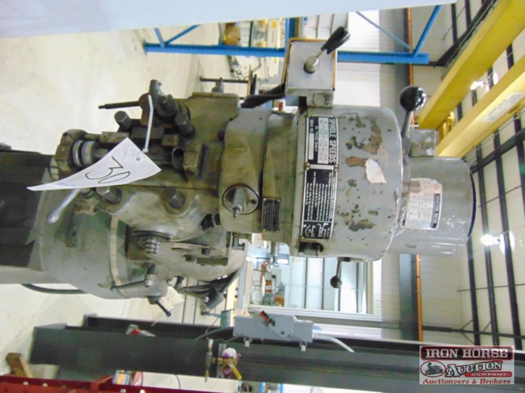 Bridgeport 9" X 36" Vertical Milling Machine