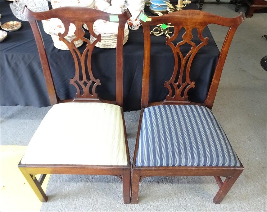 Pair Antique side Chairs