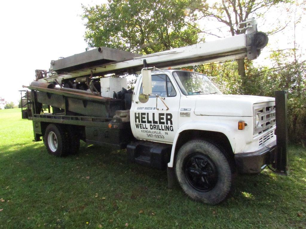 1979 Simco 4500 Well rig on GMC 7000 Truck