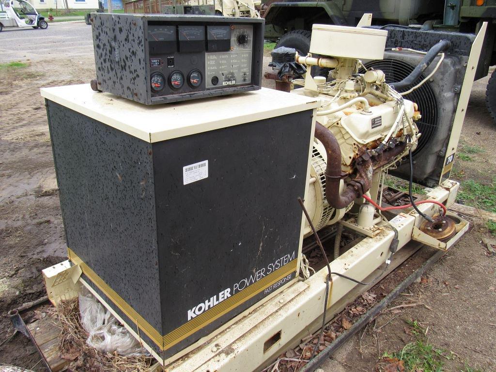 1982 Kohler 60KW / 75 KVA Generator