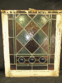 Rectangle Stained Glass Window