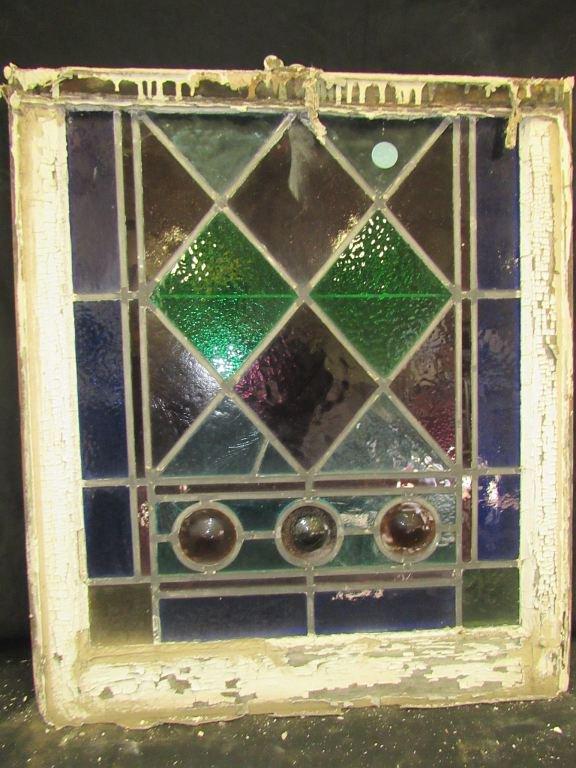 Rectangle Stained Glass Window