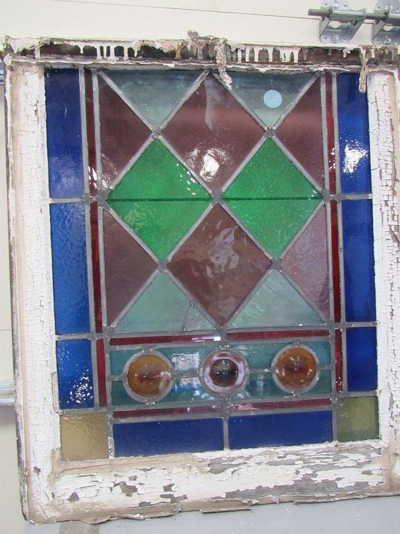 Rectangle Stained Glass Window