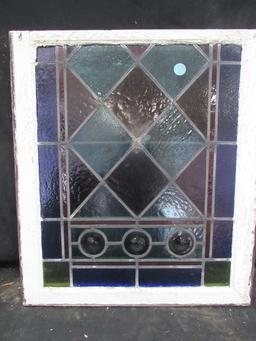 Rectangle Stained Glass Window