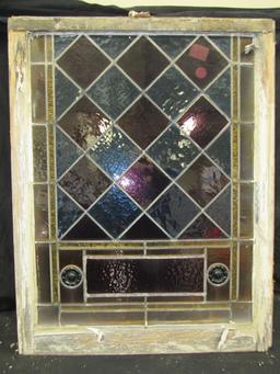 Rectangle Stained Glass Window