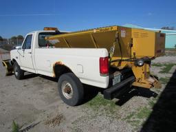 1990 Ford F-250 Plow Truck