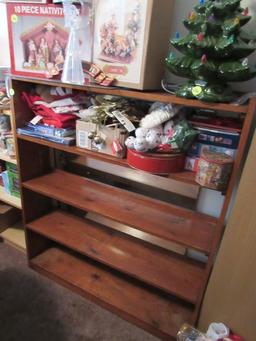 Wooden shelf