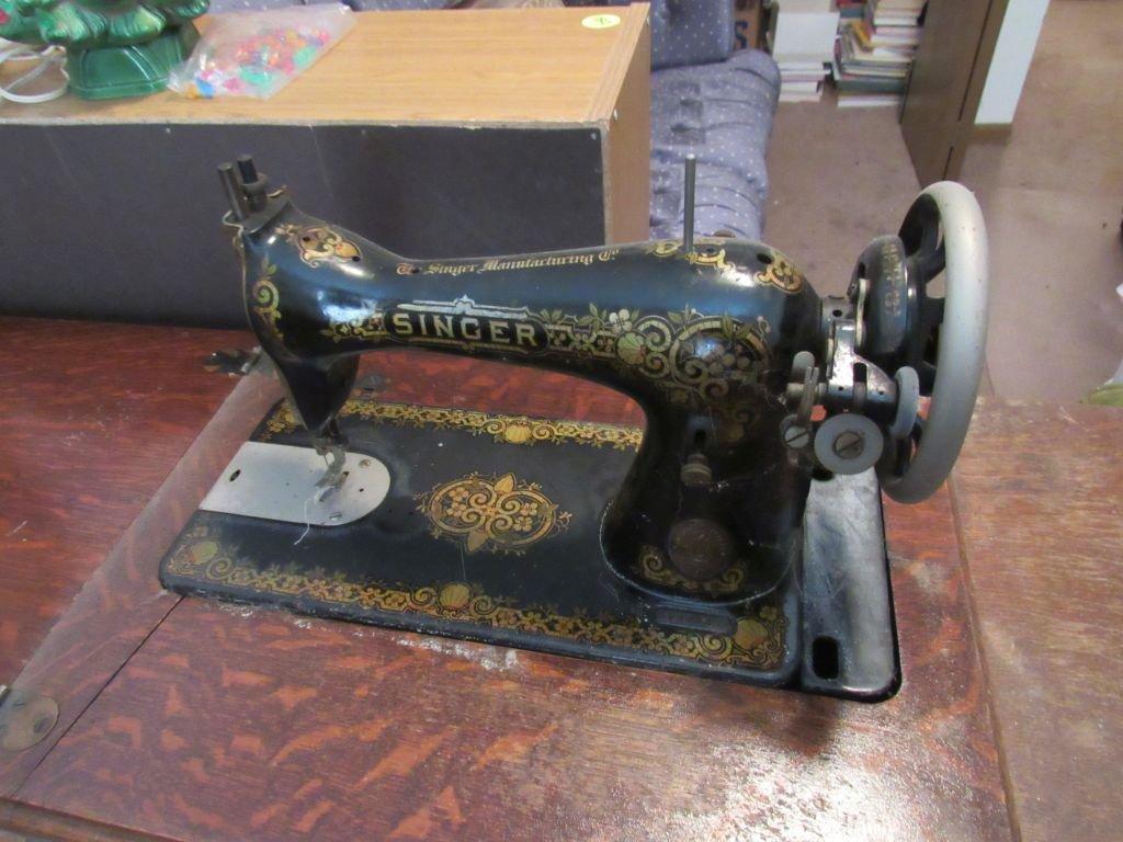 Sewing machine & cabinet