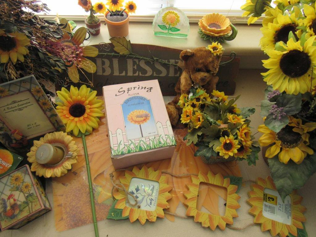 Sunflower decor