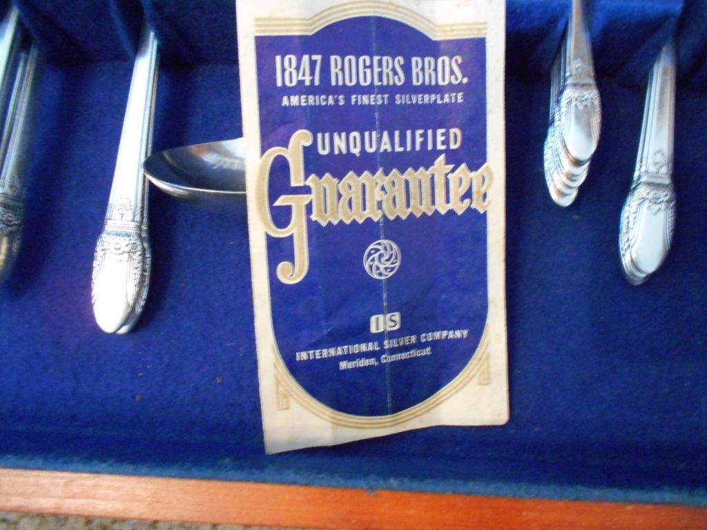 Flatware in a Wooden Box