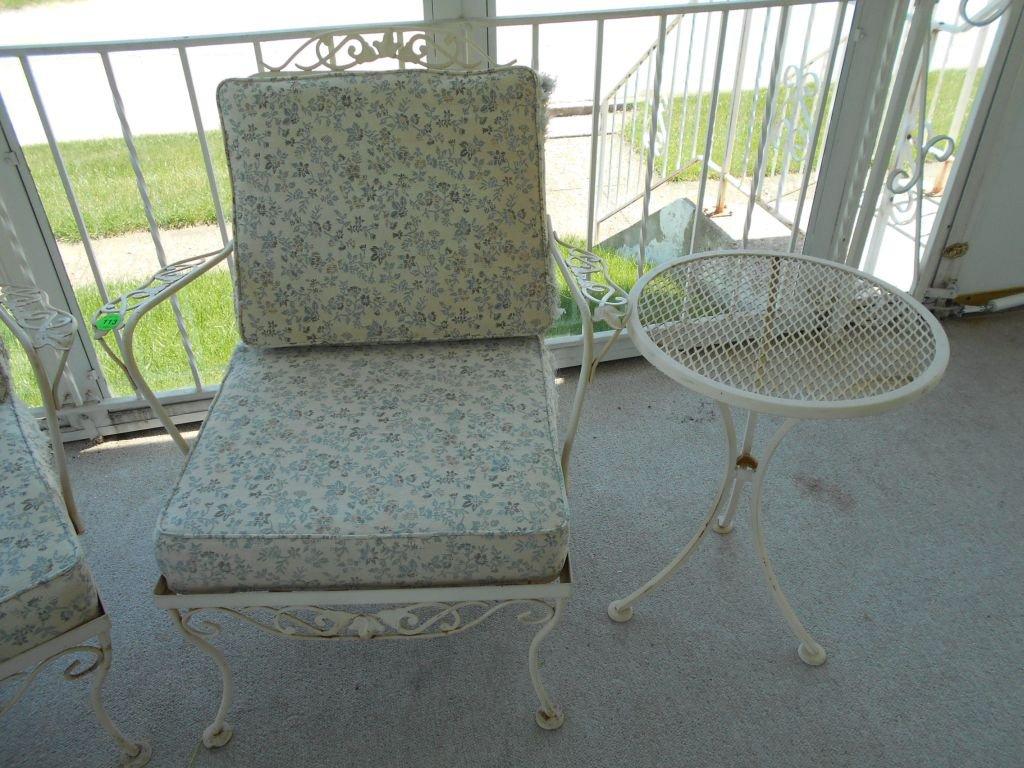 Patio Chairs & 2 Table