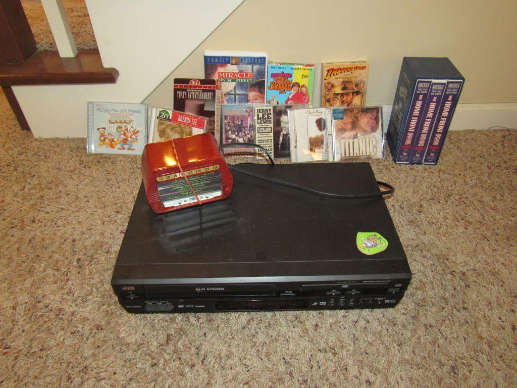 DVD/VCR Combo Player & More