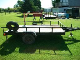 Utility Trailer w/Boom Lift