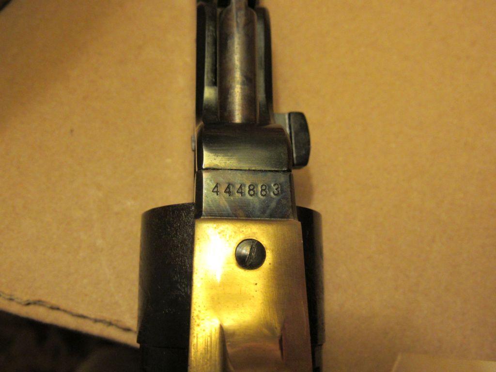 .44 Cal. Colt  Navy Arms Percussion Pistol