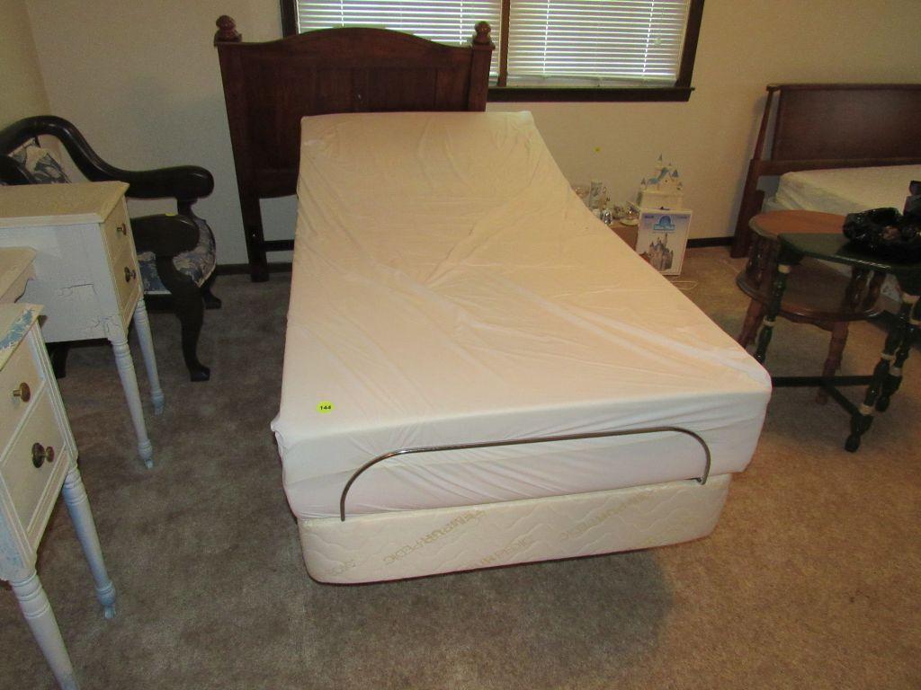 Twin-Sized Hospital Bed