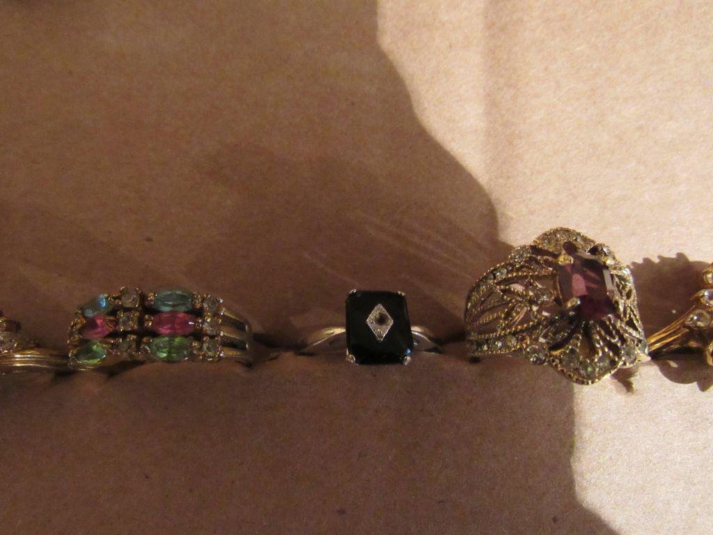 Costume jewelry rings