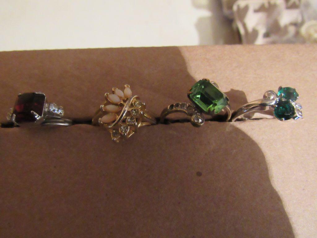 Costume jewelry rings