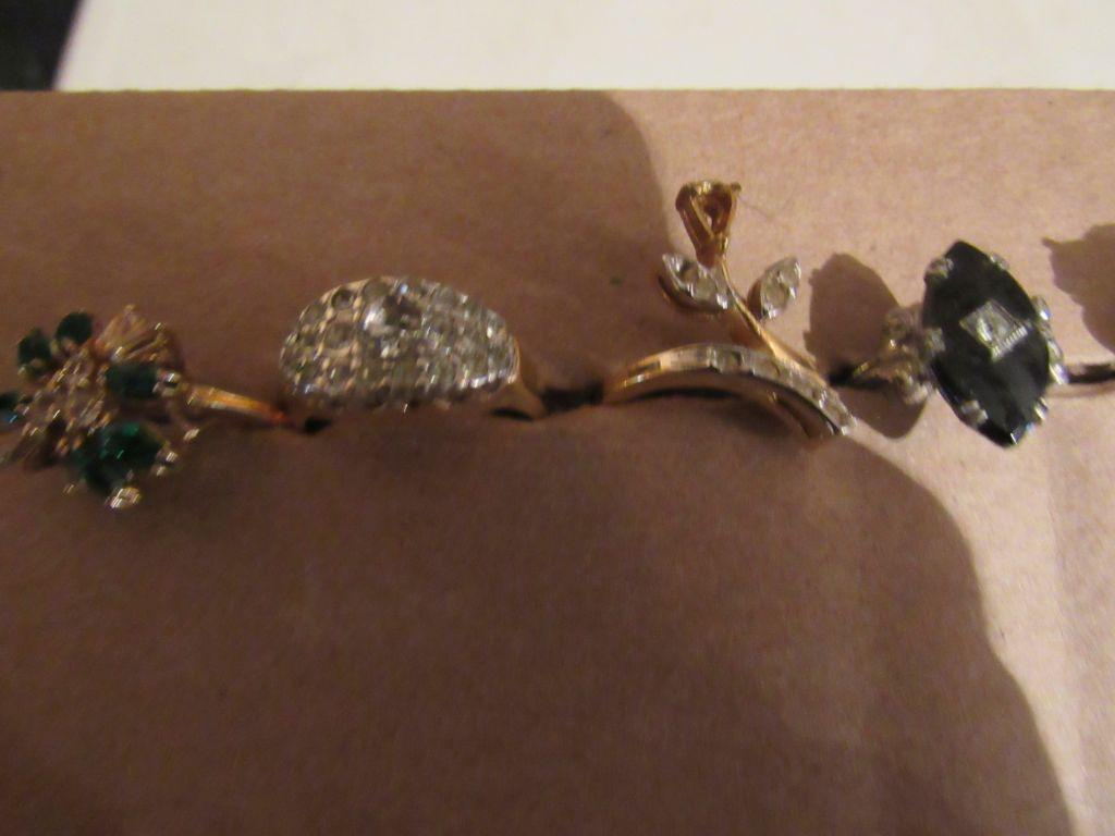 Costume jewelry rings