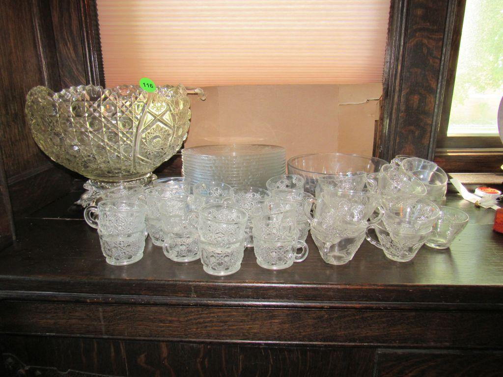 Large Punch Bowl & More