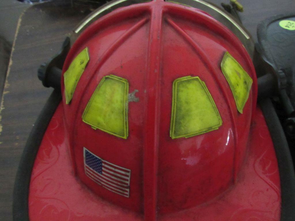 2 Fire Fighter  Helmets