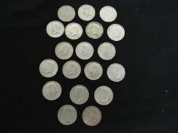 19 - 1964 Kennedy Half Dollars