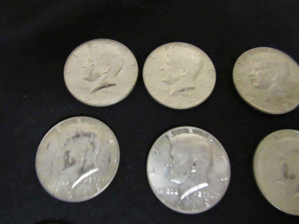 1965-1969 Kennedy Half's