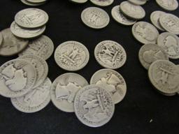 1 roll silver  Quarters