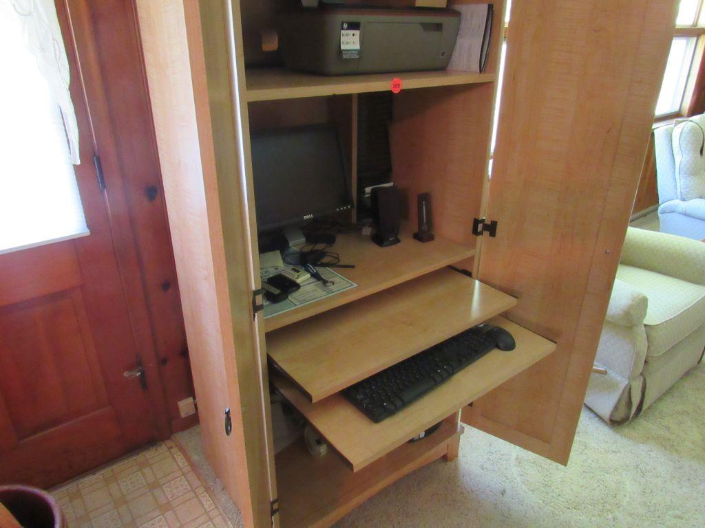 Computer Hutch/ Computer cupboard
