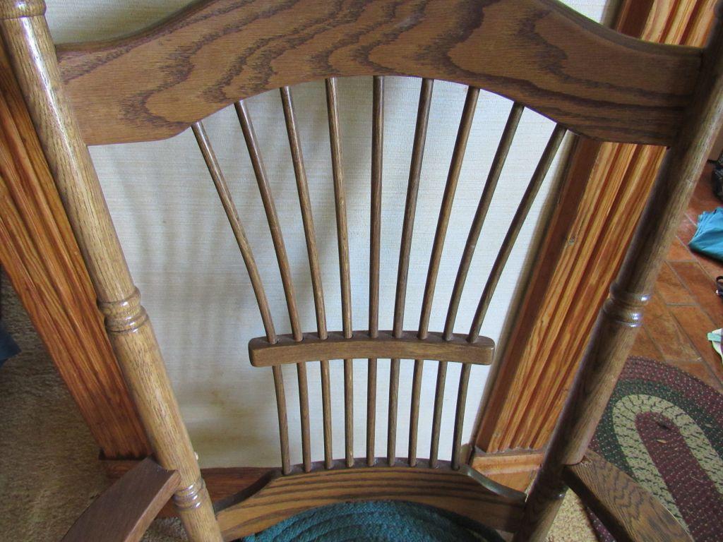 oak chair