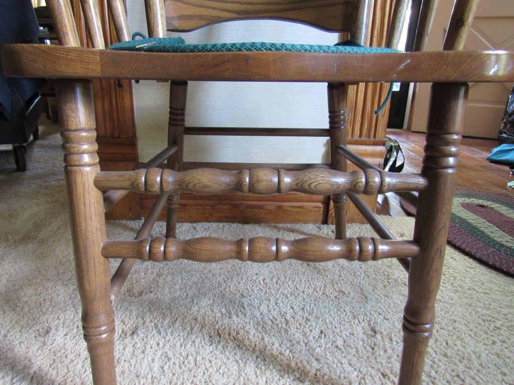 oak chair