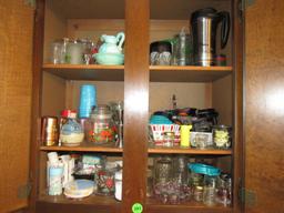 Contents of Kitchen Cupboards