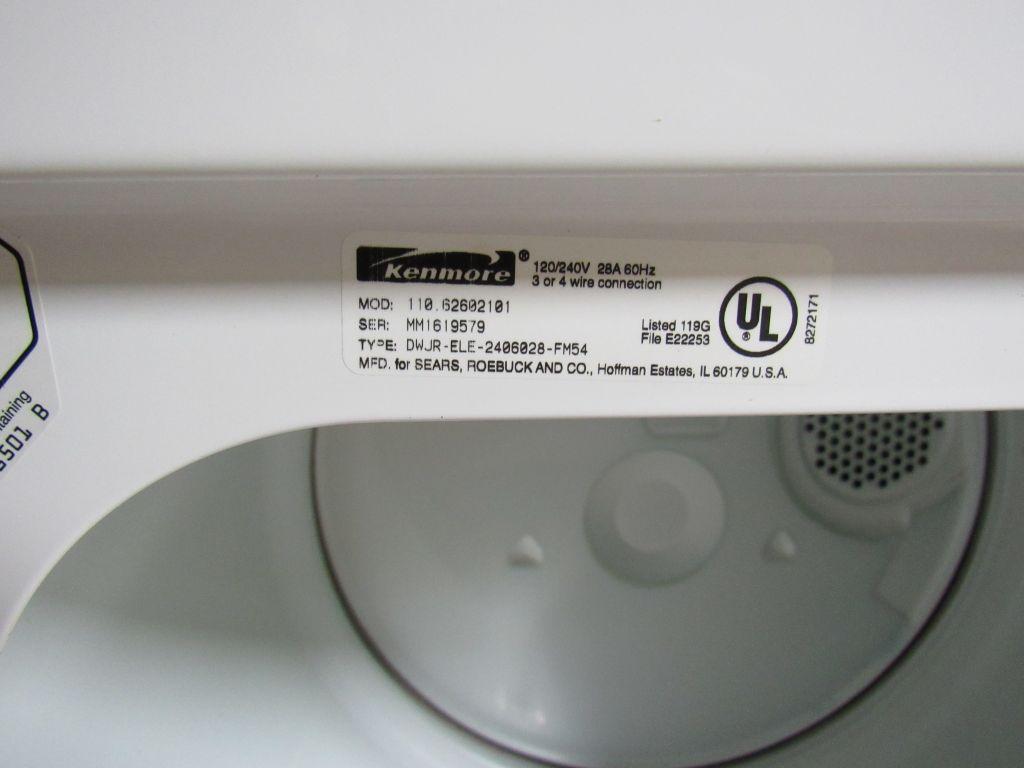 Kenmore Dryer