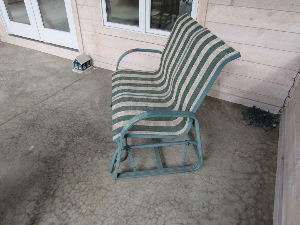 Outdoor Glider Chair