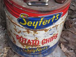 Seyfert's Potato Chip Can & More