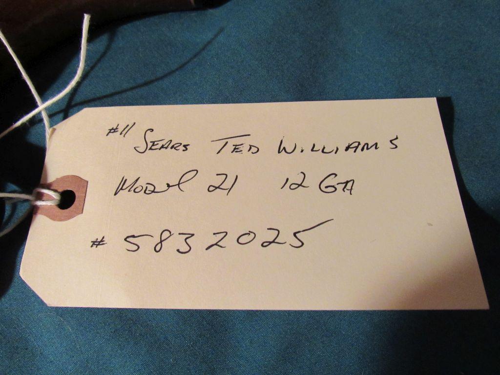 Sears Ted Williams 12 ga