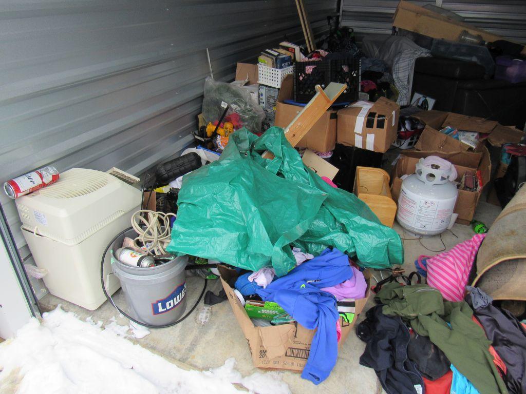 Contents of E12 which is a 10' x 20' Storage unit.