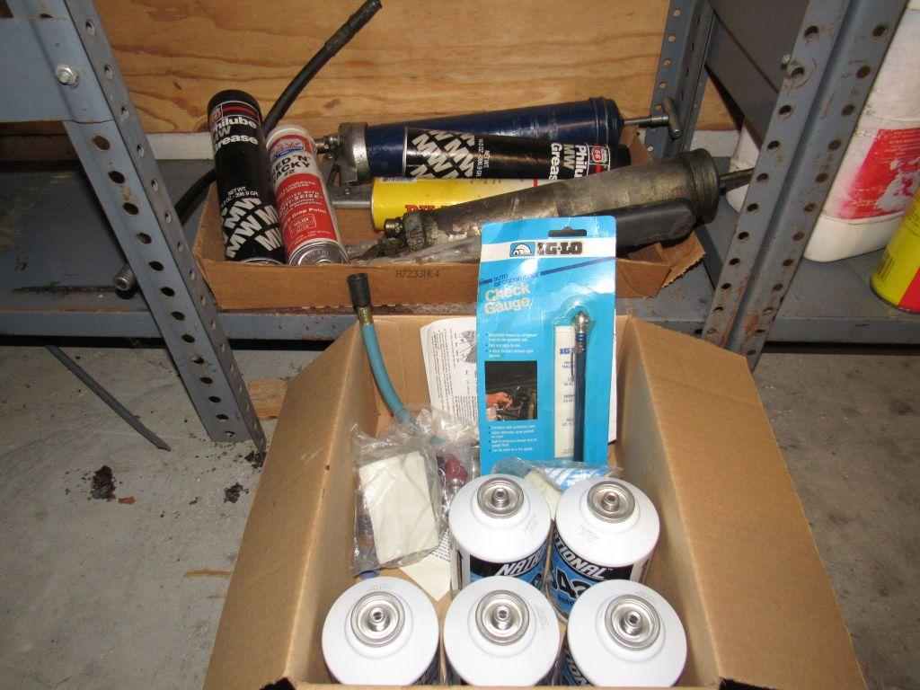 Grease Guns & Refrigerant