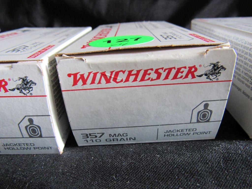 Winchester 357 Mag Cartridges