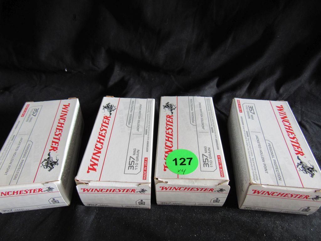 Winchester 357 Mag Cartridges