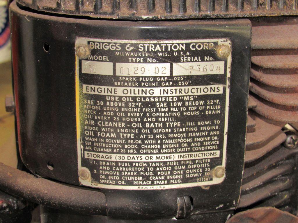 Briggs and Stratton Motor