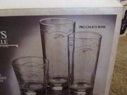 3 Sets of Drinking Glasses