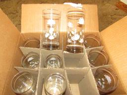 3 Sets of Drinking Glasses