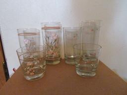 3 Sets of Drinking Glasses