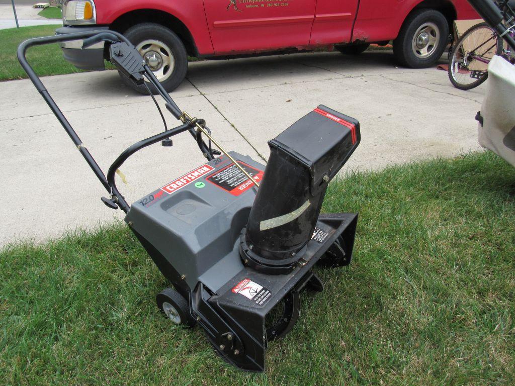 Electric snowblower