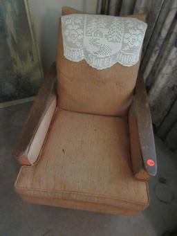 Chair and foot stool