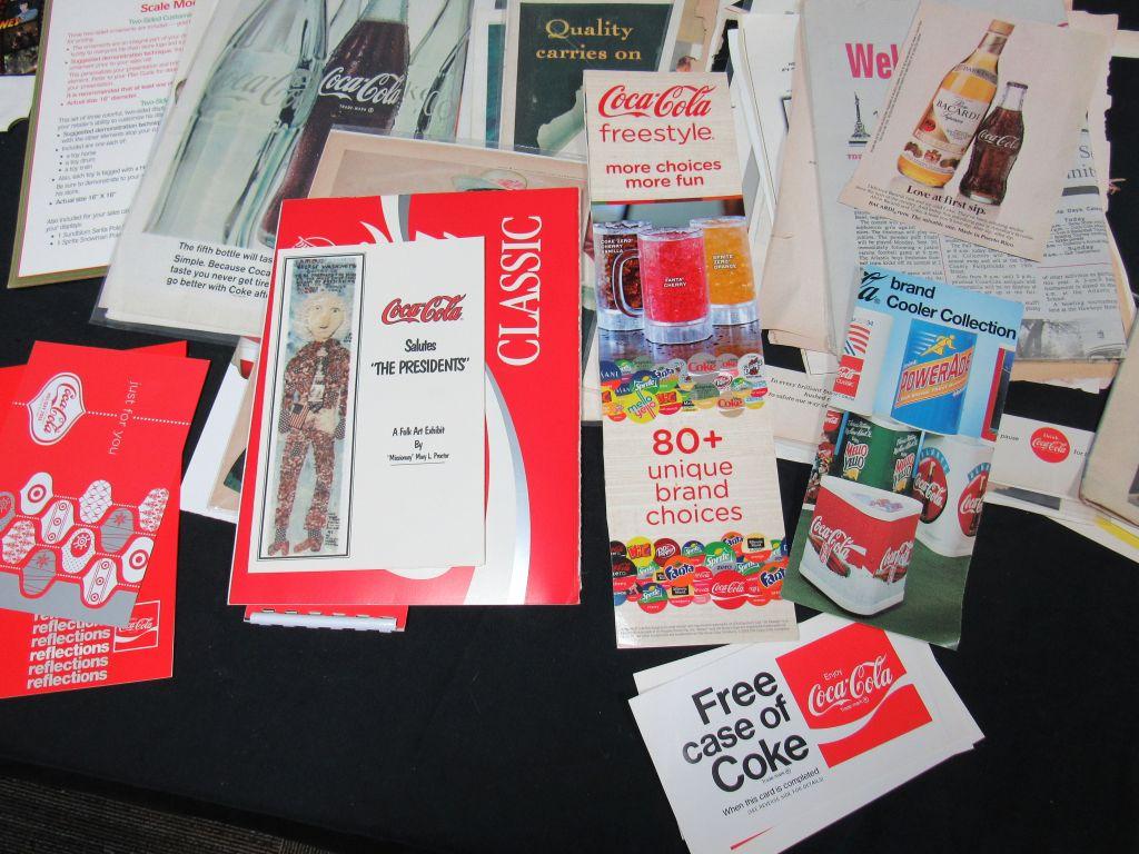 Coca Cola advertising lot and more