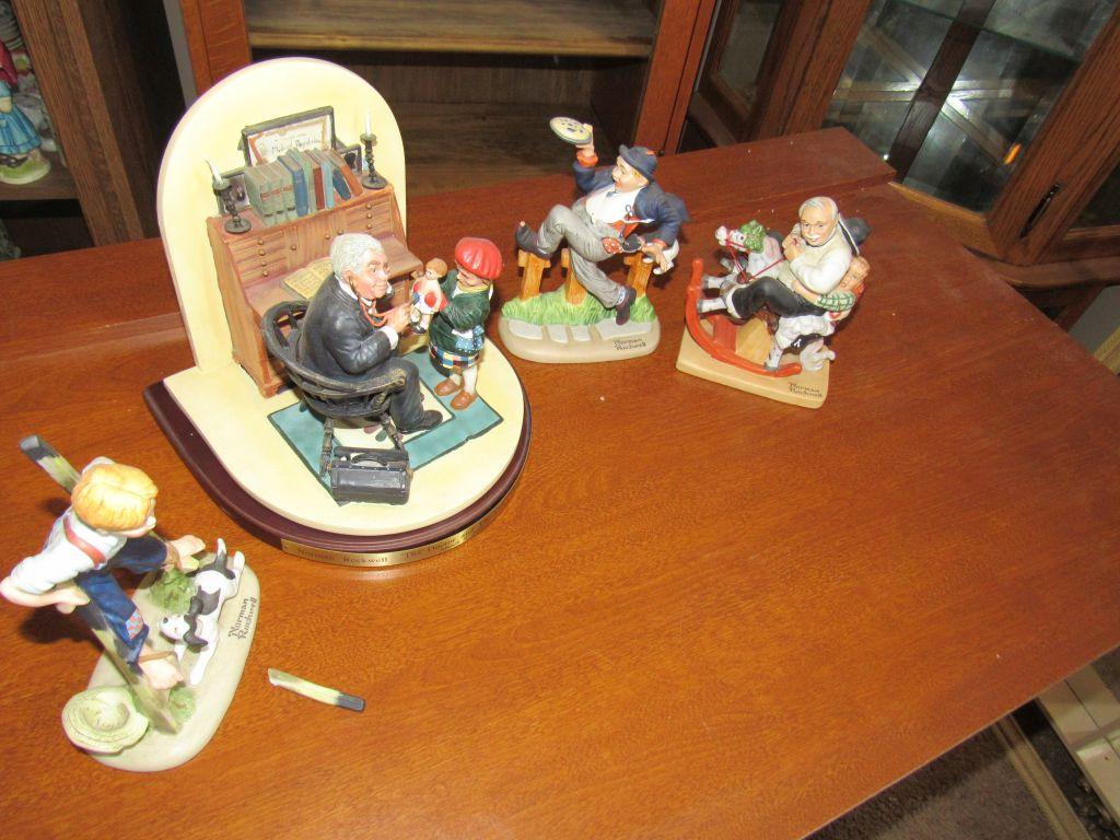 Norman Rockwell figurines