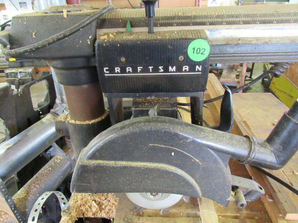 Craftsman radial saw