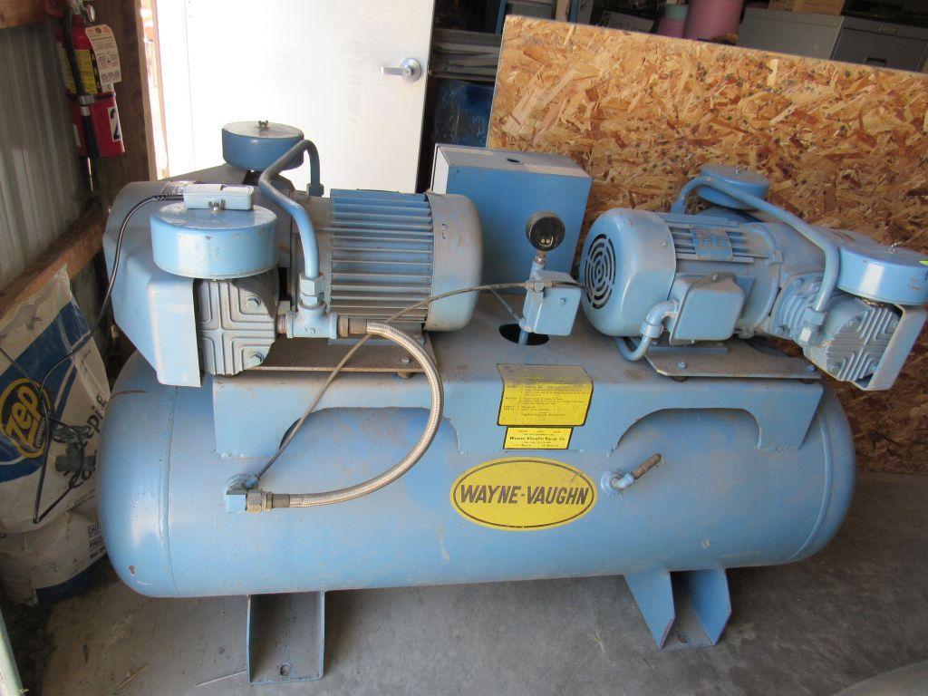 Wayne-Vaughn oil-less compressor