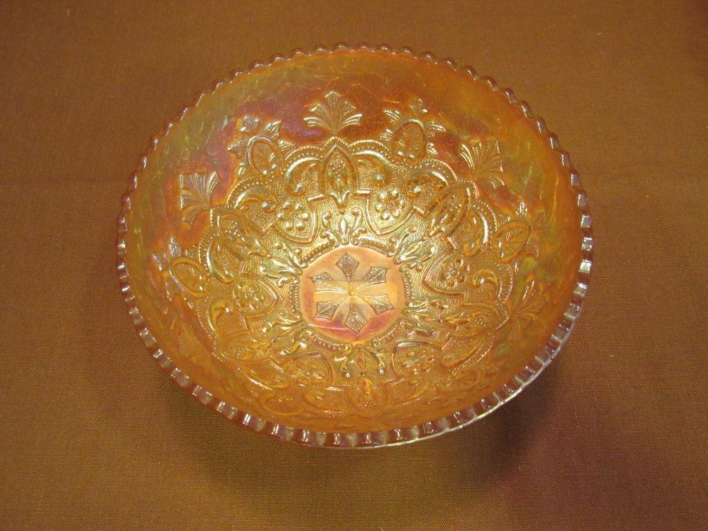 Carnival glass bowls